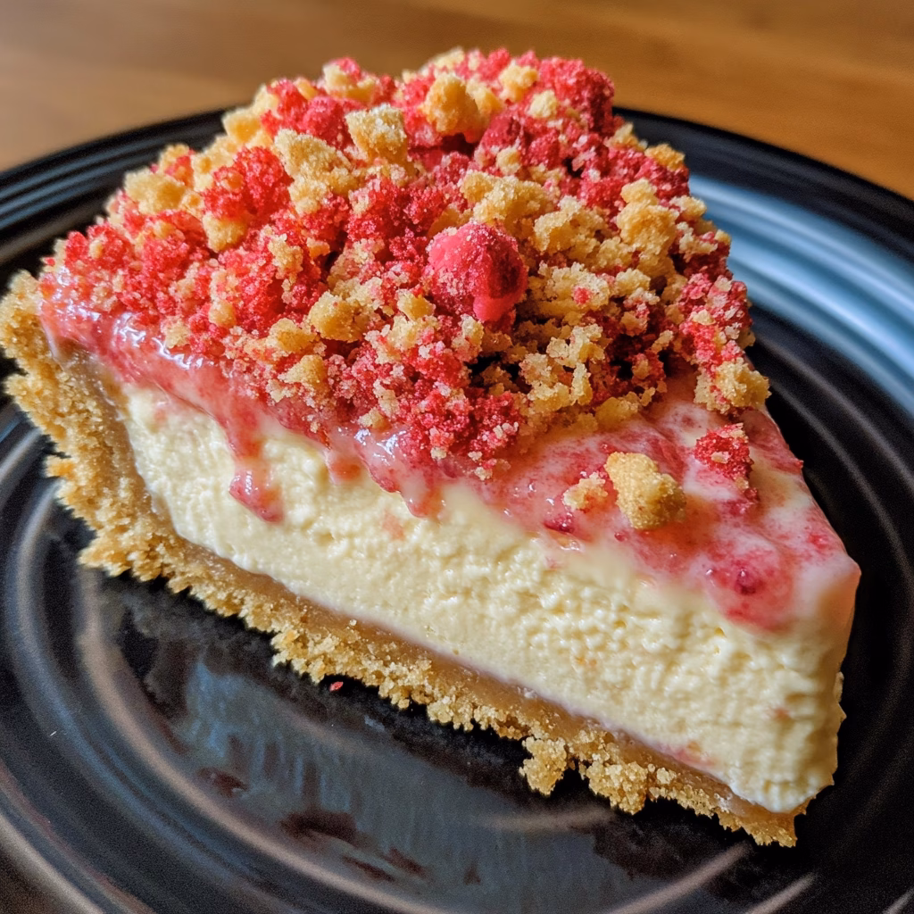 Indulge in this Strawberry Crunch Cheesecake made effortlessly in your Instant Pot! Rich, creamy layers combined with strawberry flavors create a delightful dessert that’s sure to impress. Perfect for gatherings or a sweet treat at home. Try this easy recipe today and enjoy the quick cooking benefits of your Instant Pot! Don’t forget to save this pin for later!