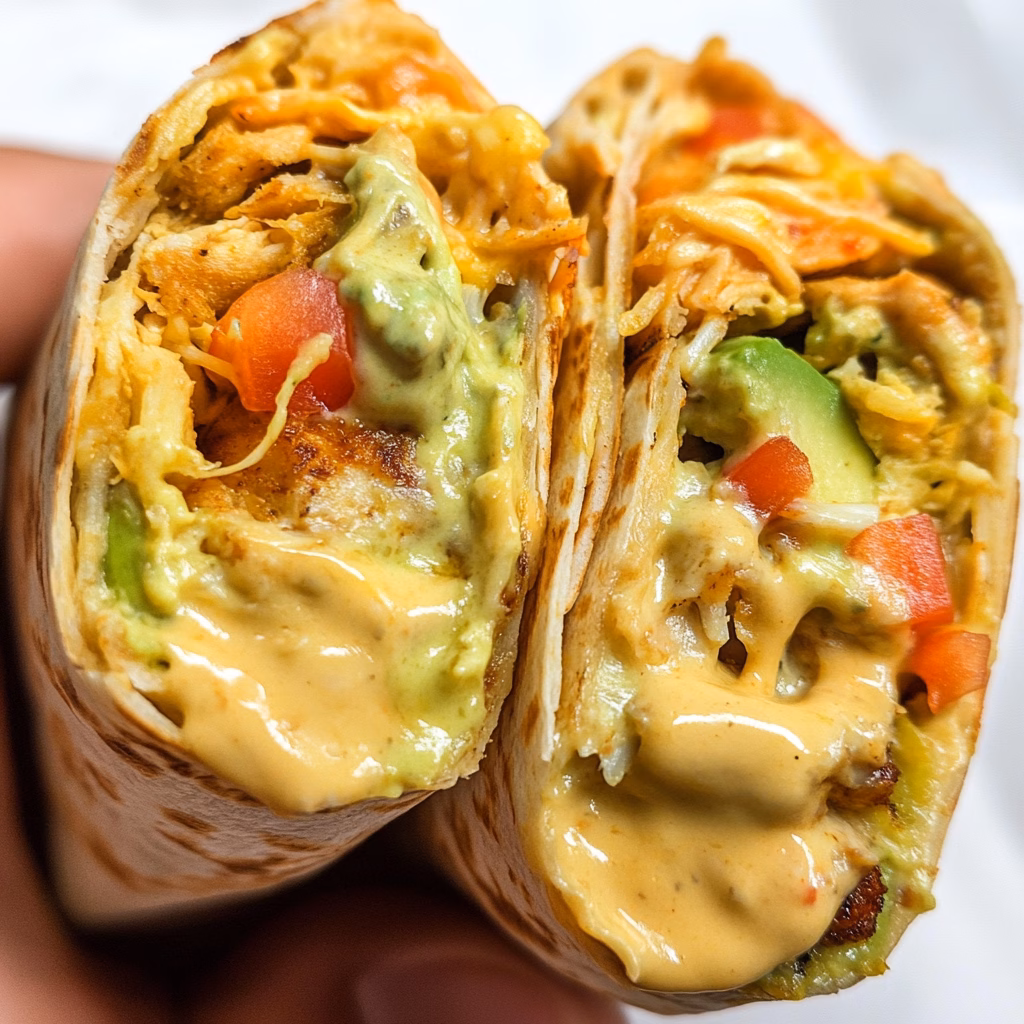 I love how this Chipotle Ranch Grilled Chicken Burrito is packed with flavor! Juicy grilled chicken, fresh veggies, and a zesty ranch sauce make this burrito a tasty favorite. Save this recipe for a quick weeknight dinner or meal prep!