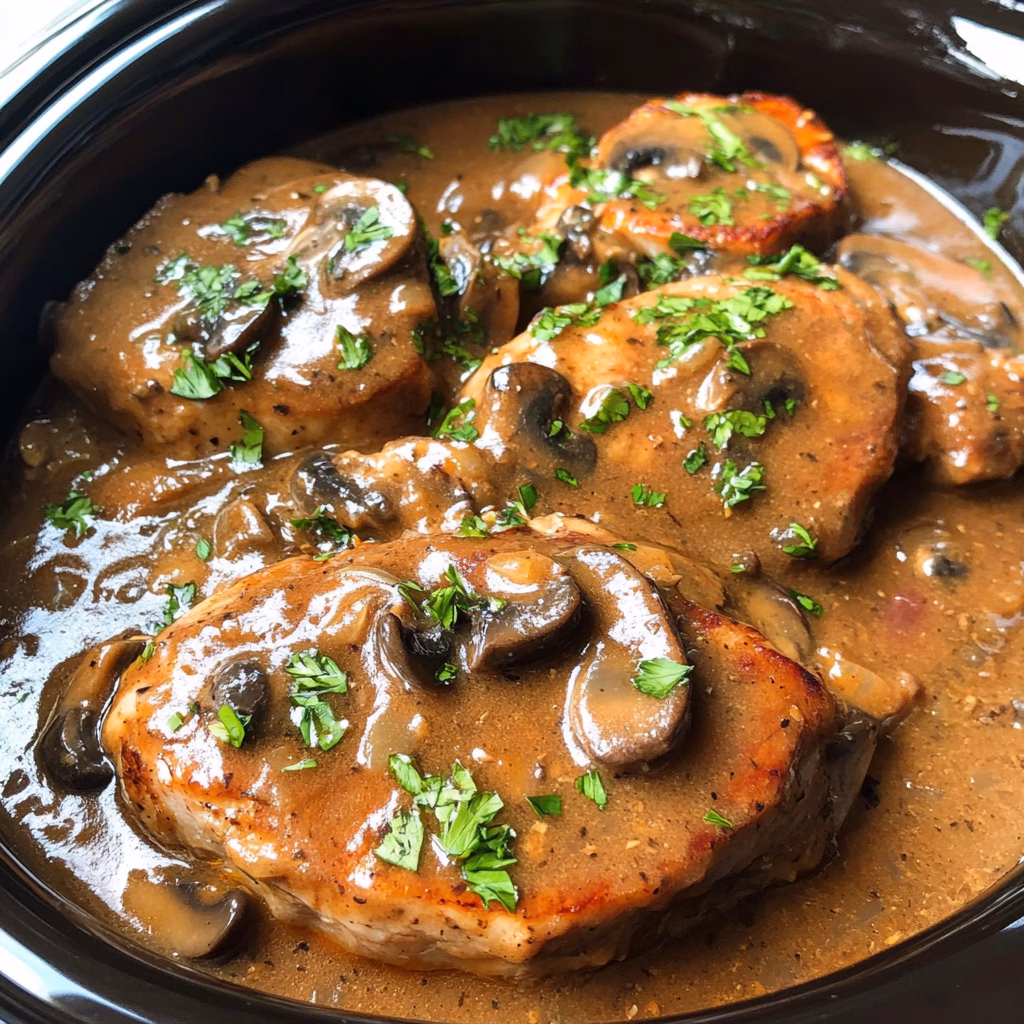 These tender Crock Pot Pork Chops are a must-try for any home cook! With juicy pork chops slowly cooked in a rich gravy made of flavorful seasonings, it’s a meal that warms the heart. Perfect for busy weeknights or Sunday dinners, save this recipe for a simple yet delightful dish your family will love!