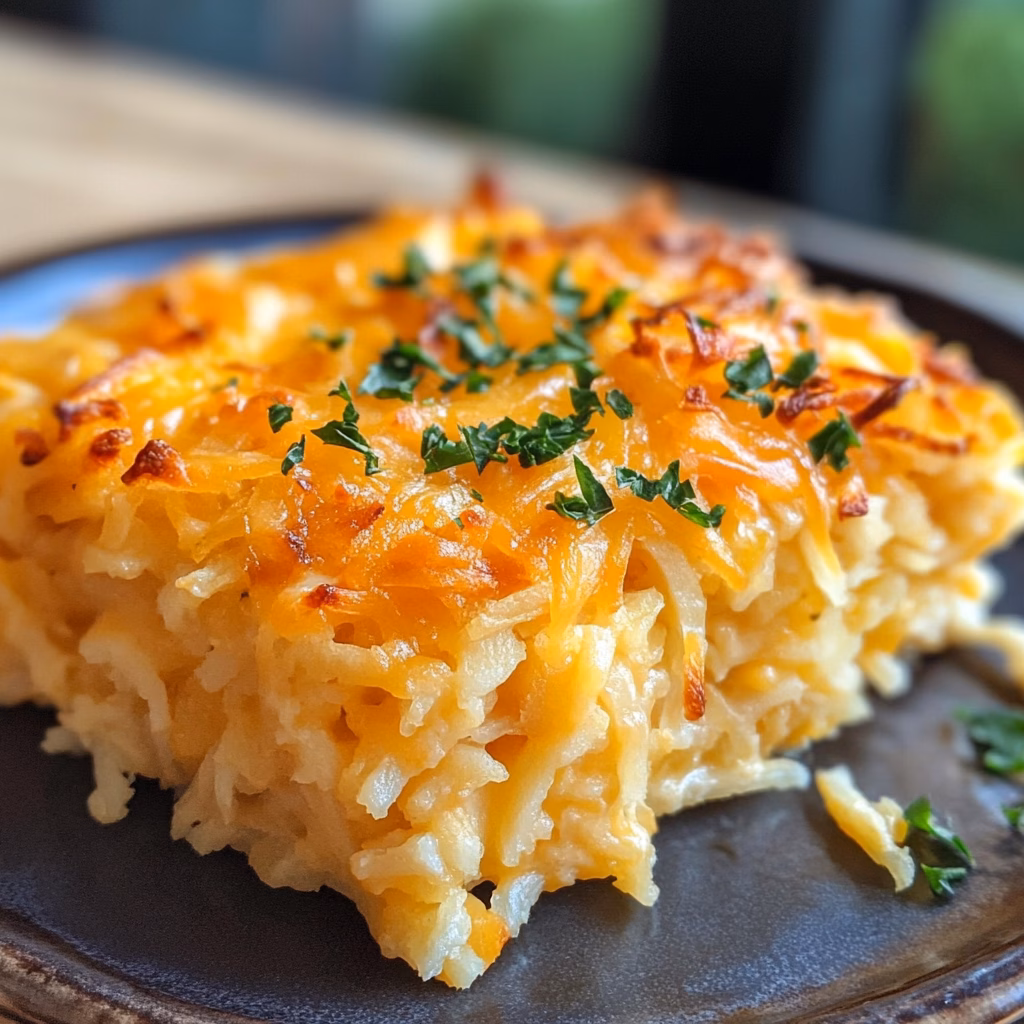 Try this delicious Hashbrown Casserole recipe that's perfect for breakfast or brunch! With crispy hashbrowns, creamy cheese, and savory flavors, it's sure to please everyone. Easy to make and a crowd favorite, you'll want to save this pin for your next meal. Give it a try today!