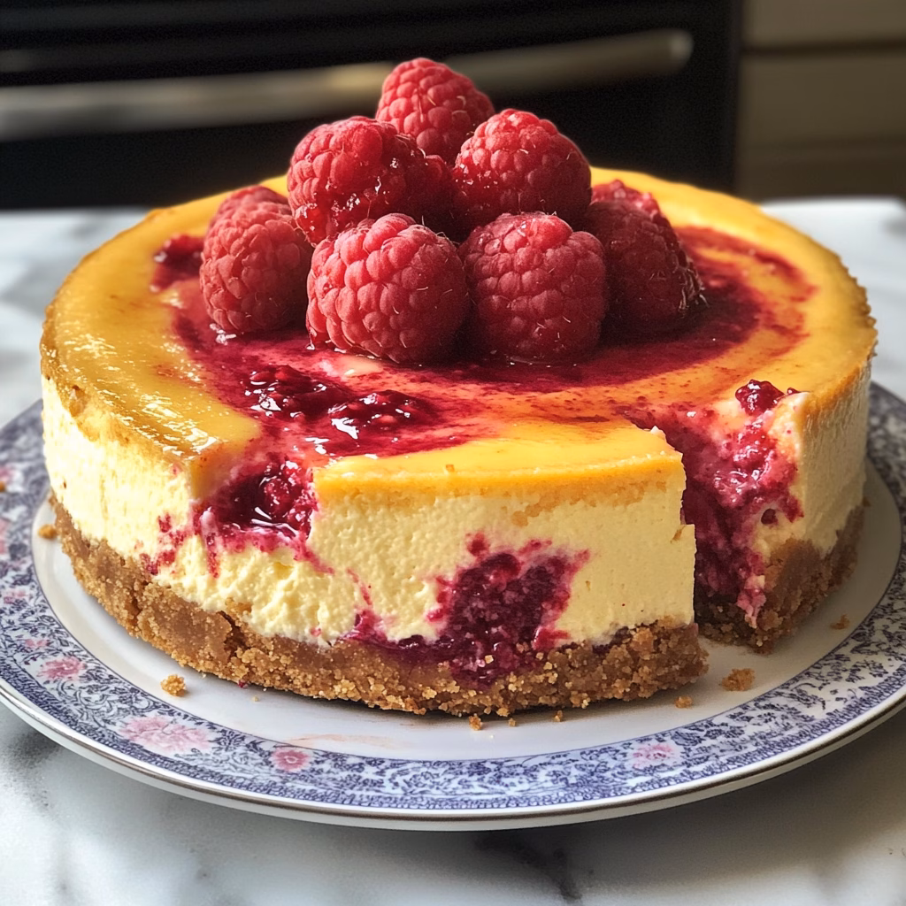 Indulge in this delicious Instant Pot Raspberry Swirl Cheesecake recipe! It combines creamy cheesecake with a vibrant raspberry swirl for a delightful dessert. Perfect for impressing guests or enjoying a sweet treat at home. Ready in no time, this recipe is easy to follow. Save this pin and try making this luscious cheesecake today!
