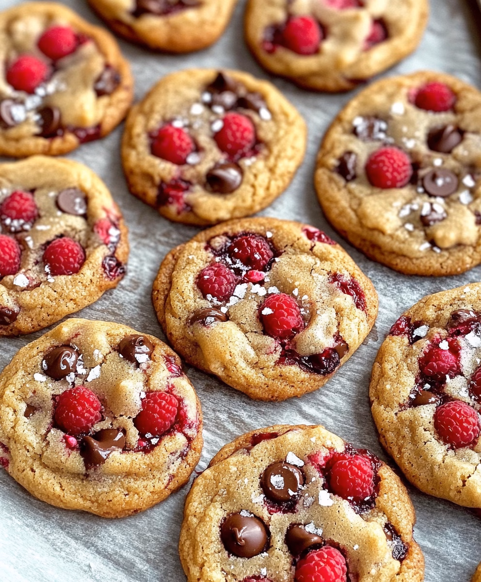 Indulge in these delicious Raspberry and Chocolate Chip Cookies ready in under 30 minutes! With the perfect blend of tart berries and sweet chocolate, they’re a delightful treat for any occasion. Easy to make and bursting with flavor, these cookies are sure to impress. Save this pin and try the recipe today!