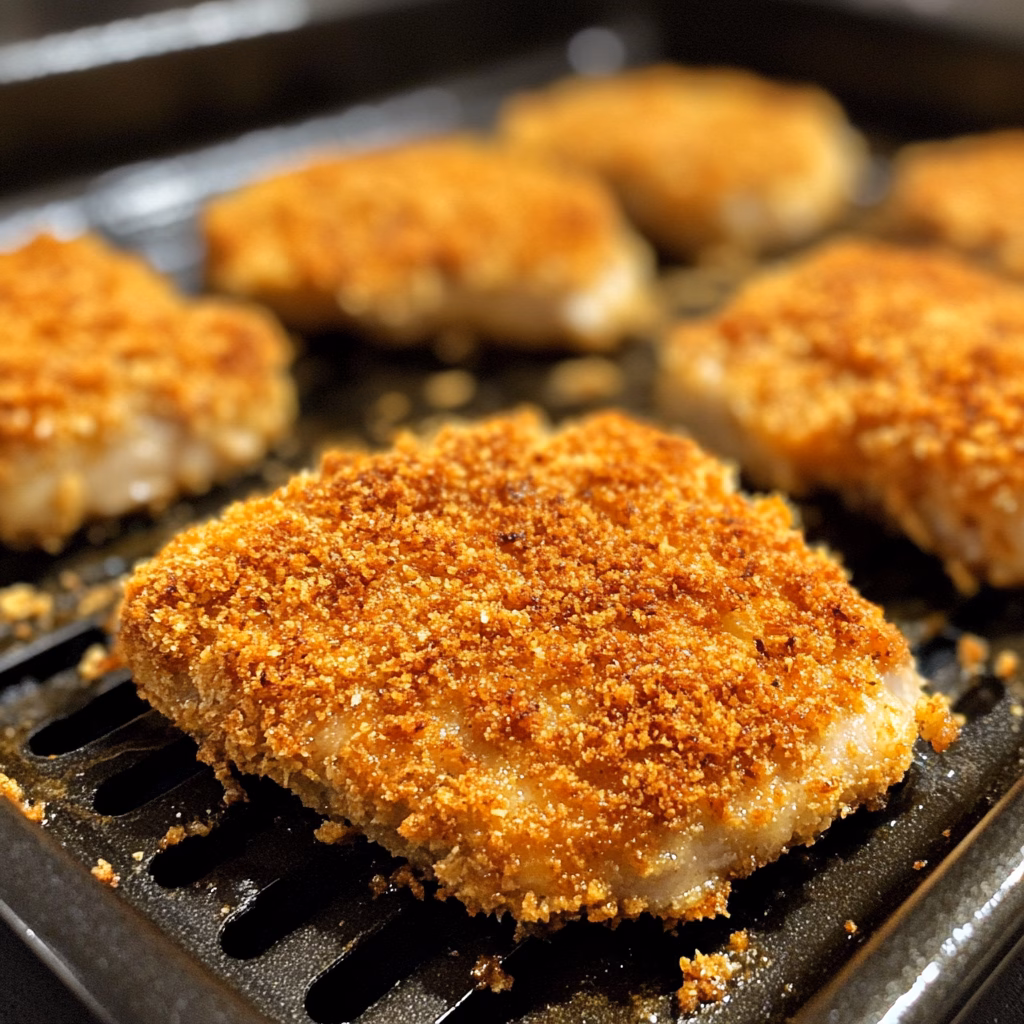 Crispy, juicy, and so easy to make! These Air Fryer Breaded Pork Chops are perfect for a quick weeknight dinner or a weekend feast. Enjoy the delightful crunch of seasoned breading combined with tender, flavorful meat in every bite. Save this recipe for your next family gathering or meal prep to impress everyone at the table!