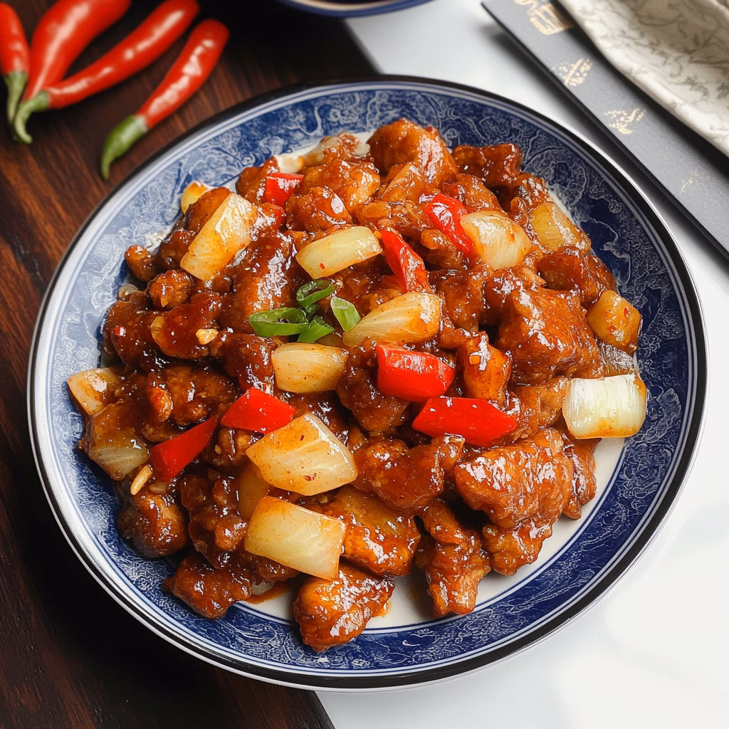 Craving a taste of American Chinese cuisine? This Beijing Beef recipe combines tender beef strips with colorful bell peppers and onions, all tossed in a deliciously sweet and tangy sauce. Perfect for a quick weeknight dinner or impressing guests at your next gathering! Save this recipe for your meal planning, and bring the flavors of the favorite restaurant to your kitchen!