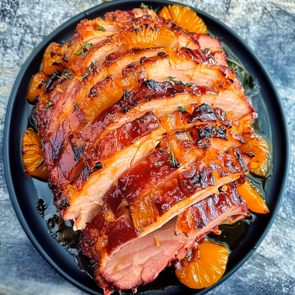 This Honey Glazed Gammon Ham is a delicious centerpiece for any gathering! With its sweet and sticky glaze, it's sure to impress your guests. Made with tender gammon and infused with mouthwatering honey and spices, this recipe is simple enough for a weeknight meal yet fancy enough for special occasions. Save this recipe for your next celebration or family dinner!