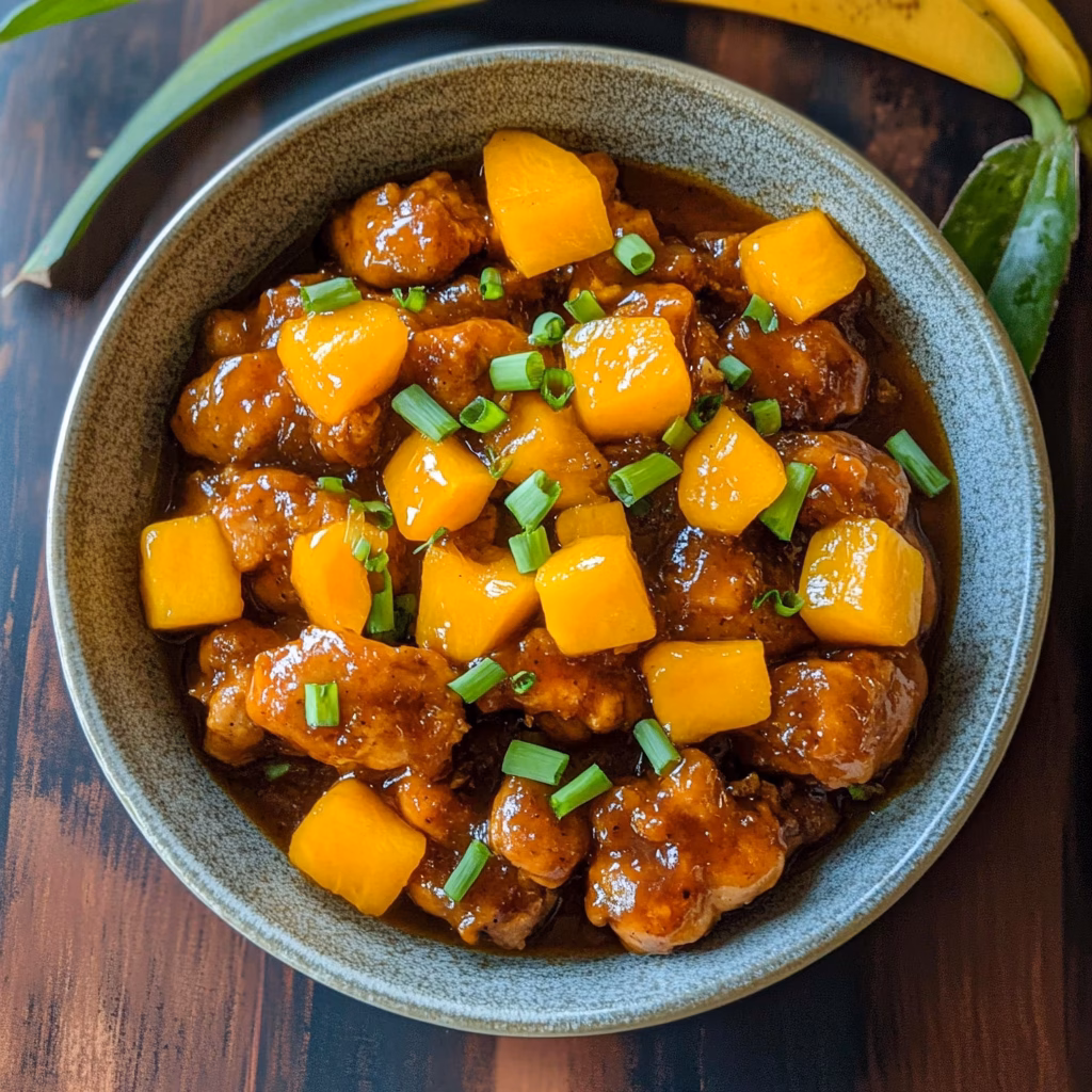 This juicy Mango Chicken recipe brings together tender chicken and sweet, tangy mango for a simple yet impressive dish. Perfect for weeknight dinners or special occasions, it’s a delightful twist that your family will love. Save this pin for an easy, flavorful meal that stands out on any table!
