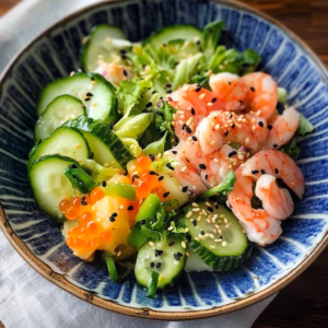 Looking for a refreshing side dish? This Japanese Sunomono Salad blends crisp cucumbers with a tangy vinegar dressing that's perfect for any meal! With its light and zesty flavors, it's an easy way to add a burst of color and nutrition to your table. Save this recipe for your next gathering or a simple weeknight dinner!