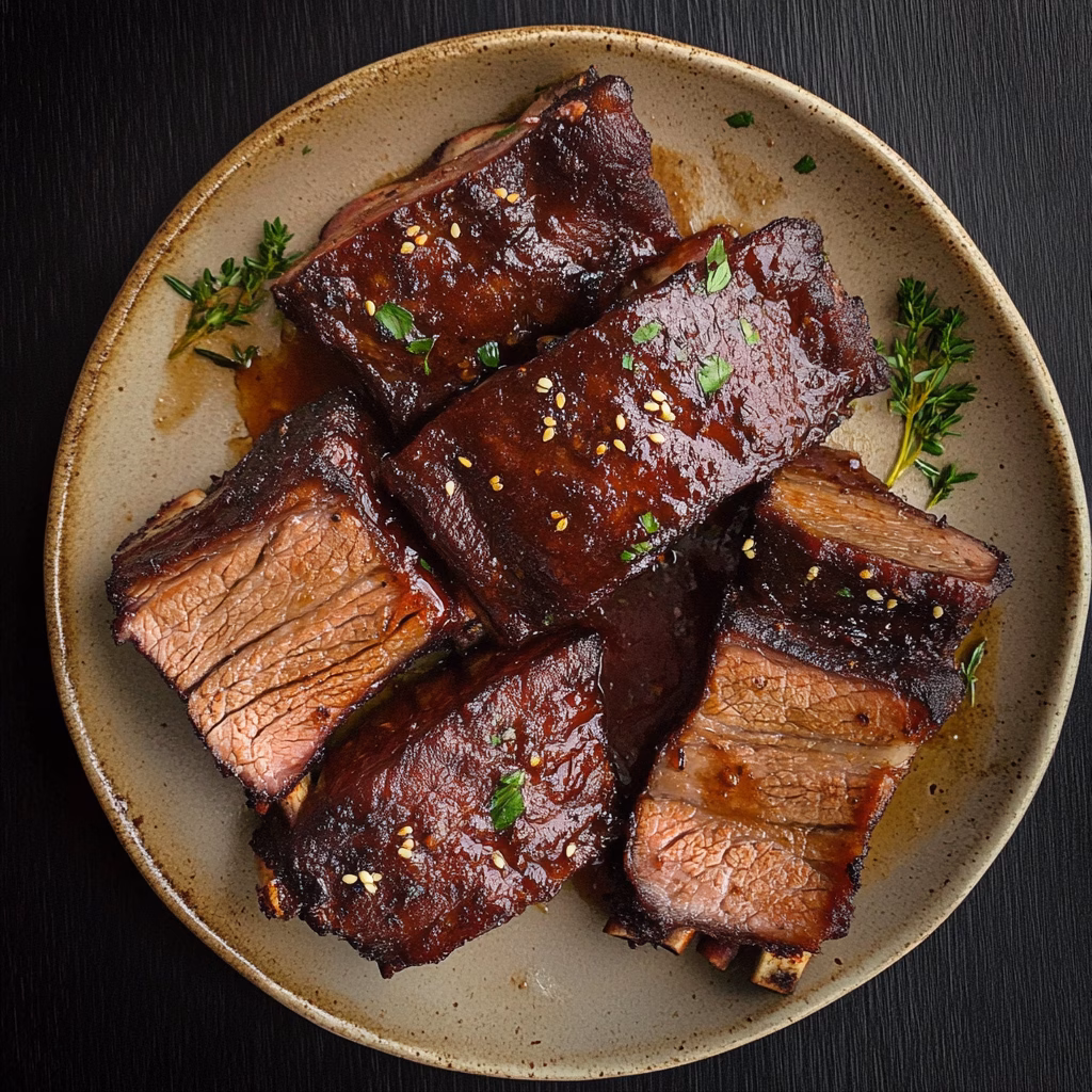 Get ready for a flavor-packed meal with these smoked beef short ribs! Tender, juicy, and rich in smoky goodness, this recipe is perfect for weekend barbecues or family gatherings. Using simple ingredients, you'll impress your guests with melt-in-your-mouth ribs. Save this pin to create a memorable dining experience for your next cookout!