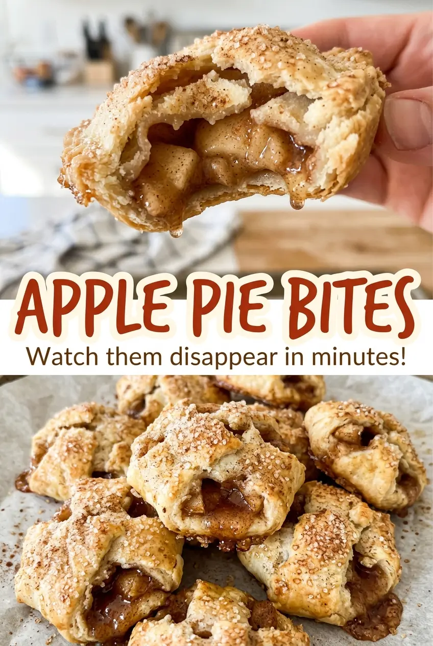 Apple Pie Bites flaky apple pastry