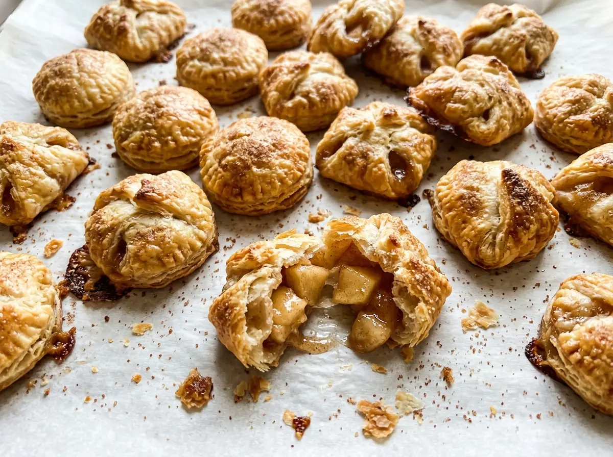 Apple Pie Bites golden cinnamon cups