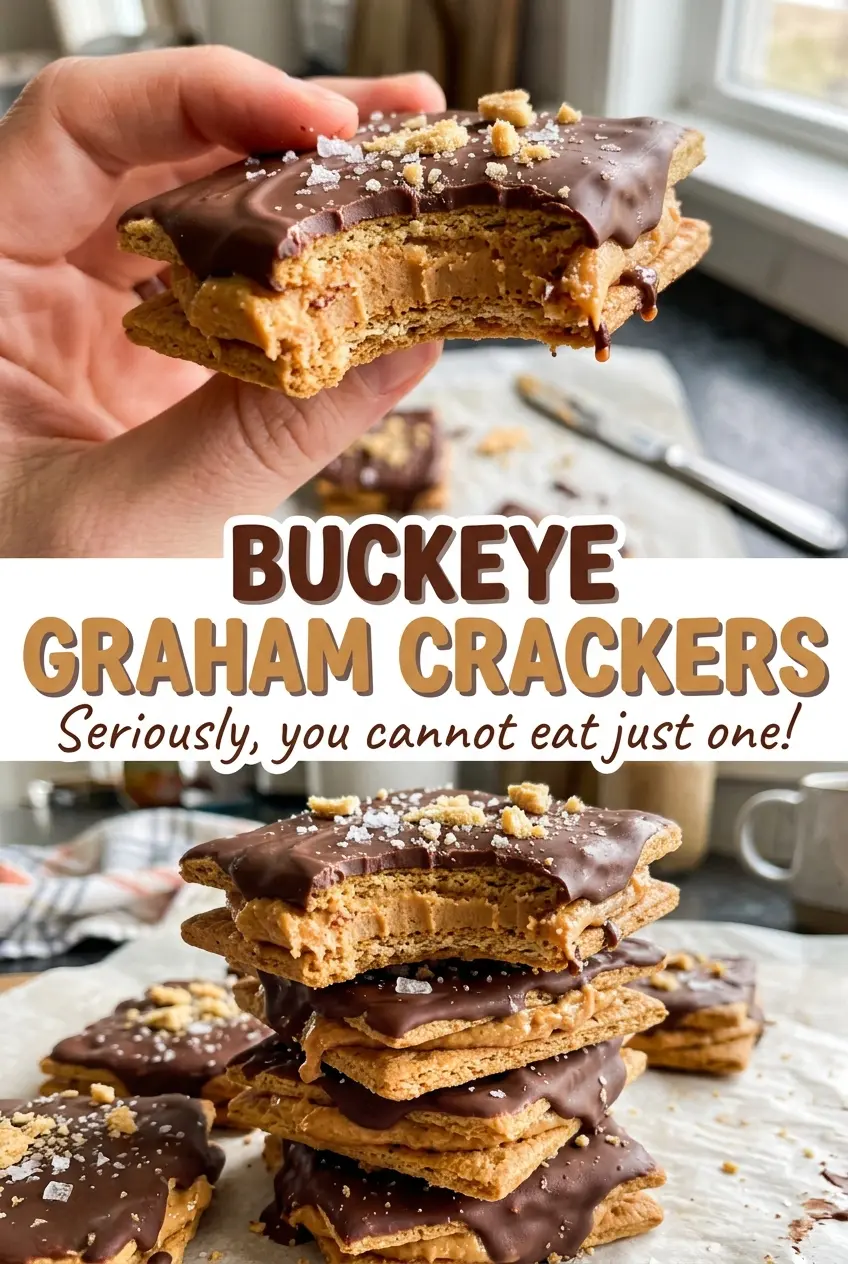 Buckeye Graham Crackers chocolate peanut butter layers