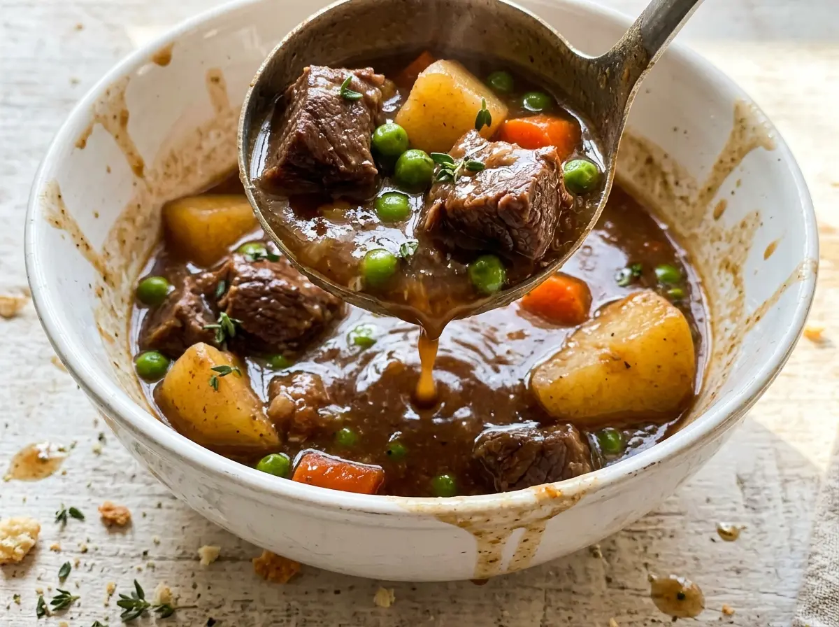 Dutch Oven Beef Stew, tender and hearty