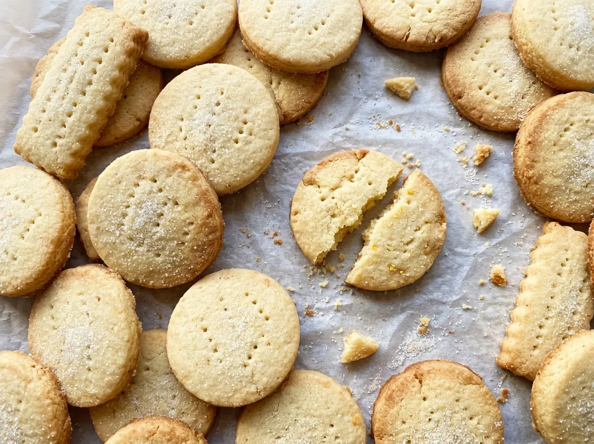 Easy Shortbread Cookies buttery tender rounds