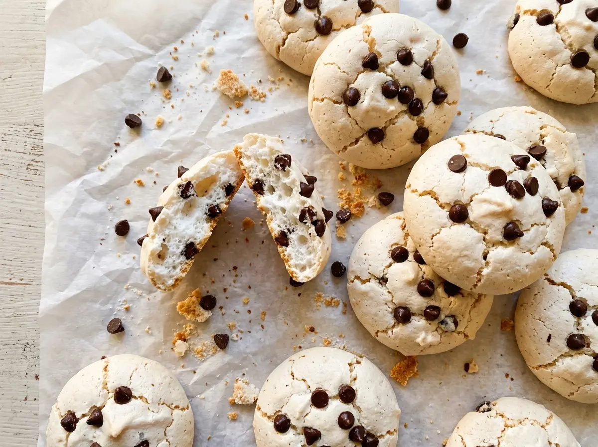 Forgotten Cookies chocolate pecan meringues