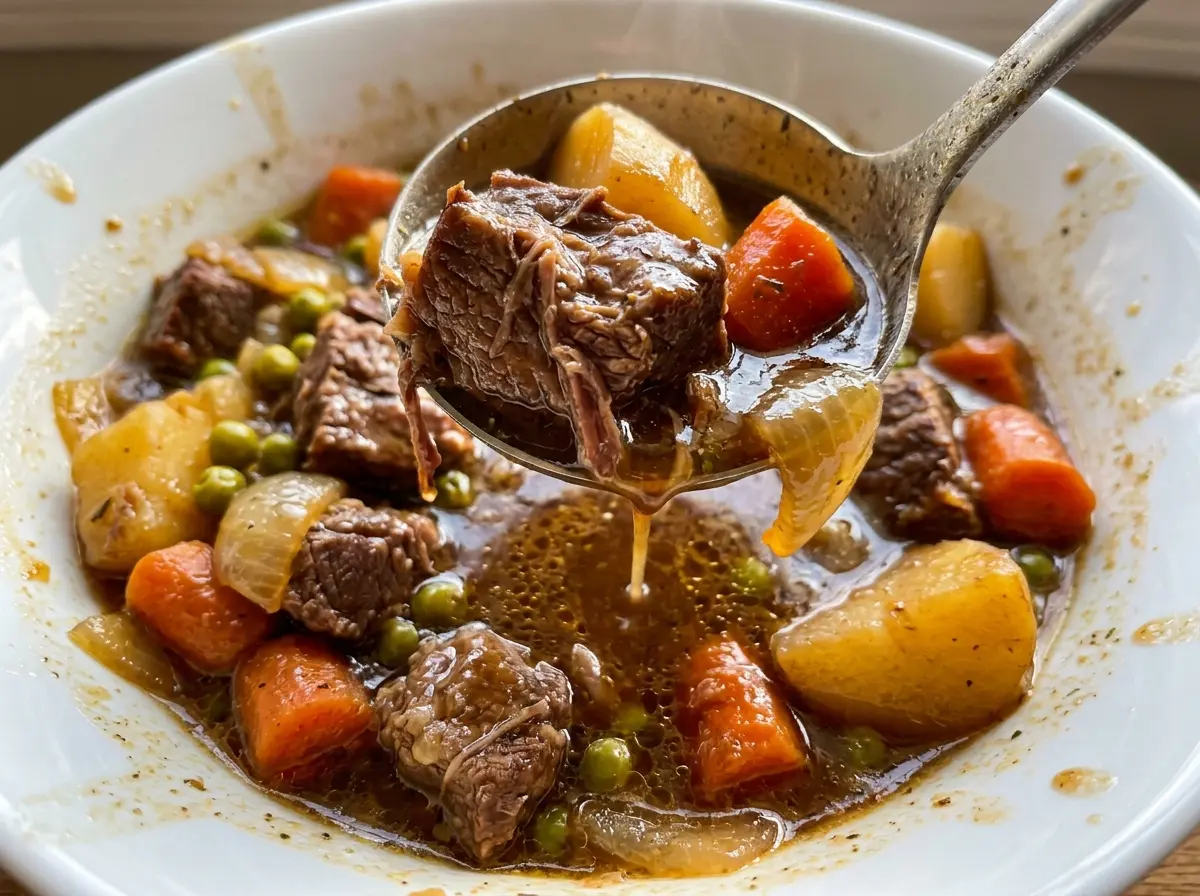 Pioneer Woman Crockpot Beef Stew hearty slow-cooked